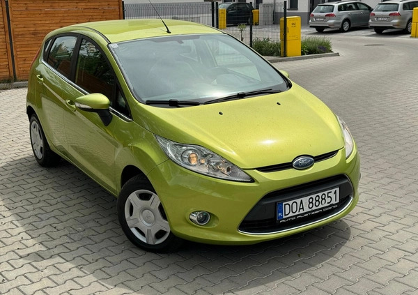 Ford Fiesta cena 19900 przebieg: 122000, rok produkcji 2009 z Oława małe 79